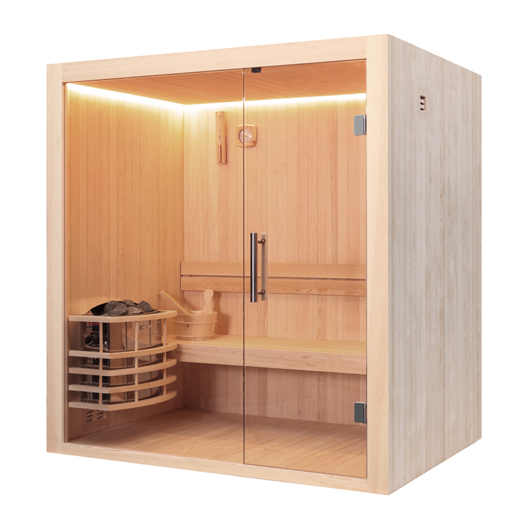 Finse Sauna | Dennen | 180x120 | 6kW Viking Bi-O | O6358N galerijafbeelding 2