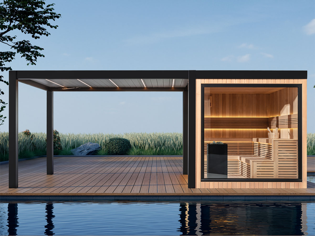 Hoofdafbeelding: Finse Sauna | Hemlock | 300x235 | 12kW EOS Cubo | HAXABJA4