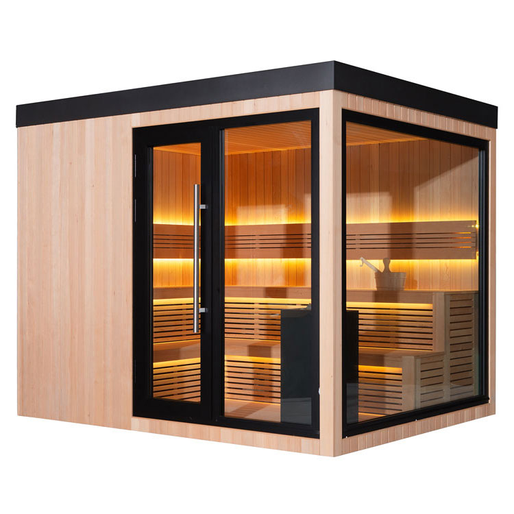 Finse Sauna | Hemlock | 300x235 | 12kW EOS Cubo | HAXABJA4 galerijafbeelding 1