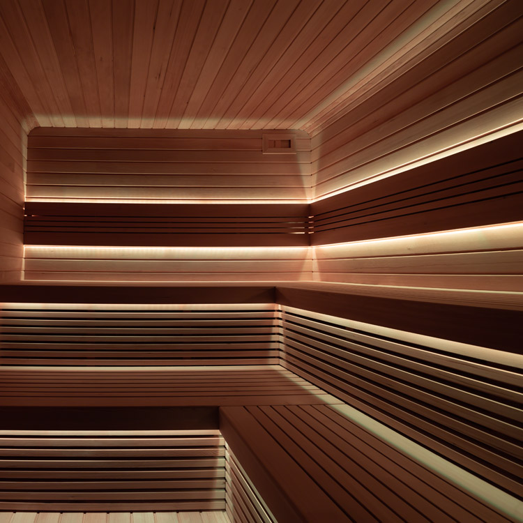 Finse Sauna | Hemlock | 250x250 | 9kW Cilindro | HAXABJA6 galerijafbeelding 18