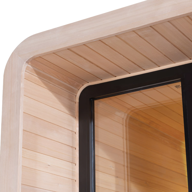 Finse Sauna | Hemlock | 250x250 | 9kW Cilindro | HAXABJA7 galerijafbeelding 7