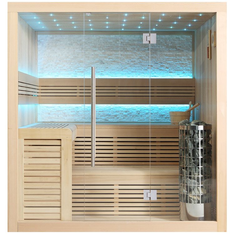Finse Sauna | Hemlock | 200x170 | 9kW Cilindro | R6657O galerijafbeelding 2