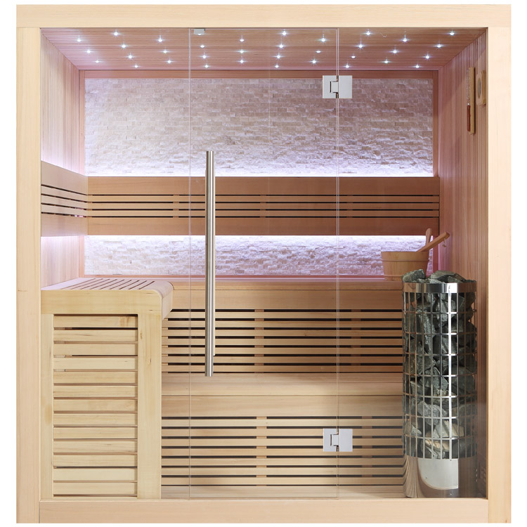 Finse Sauna | Hemlock | 200x170 | 9kW Cilindro | R6657O galerijafbeelding 3