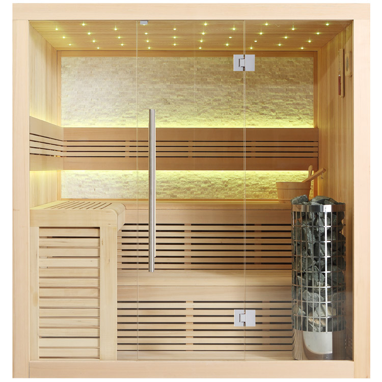 Finse Sauna | Hemlock | 200x170 | 9kW Cilindro | R6657O galerijafbeelding 10