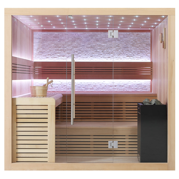 Finse Sauna | Hemlock | 200x170 | 9kW Virta | R6657O1 galerijafbeelding 1