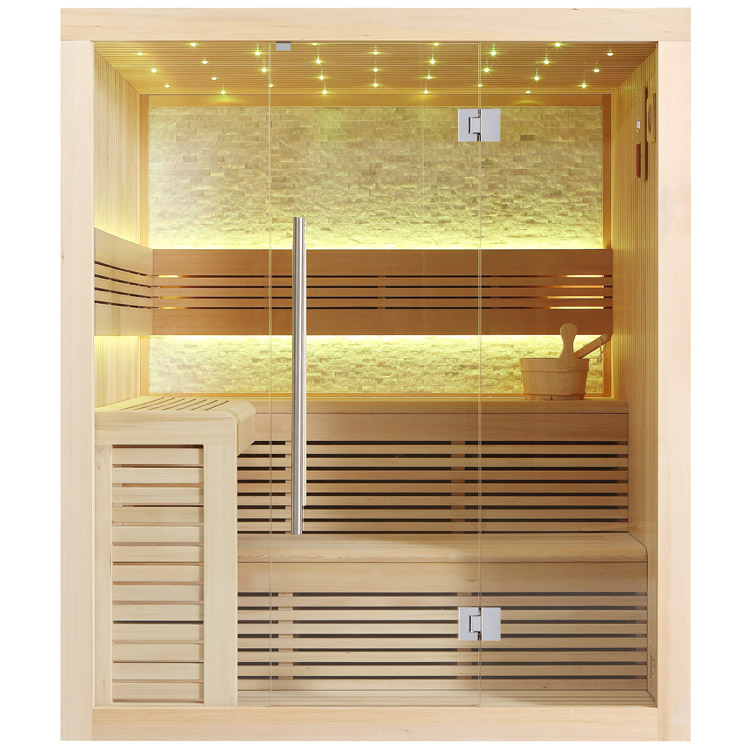 Hoofdafbeelding: Finse Sauna | Hemlock | 200x170 | Zonder saunakachel | R6657O3