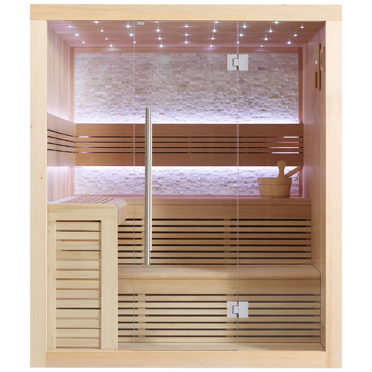 Finse Sauna | Hemlock | 200x170 | Zonder saunakachel | R6657O3 galerijafbeelding 3