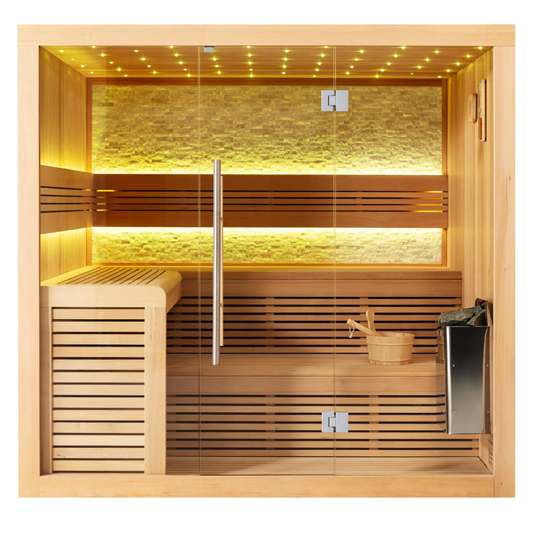 Finse Sauna | Hemlock | 180x150 | 9kW TheWall | R6657P1 galerijafbeelding 1